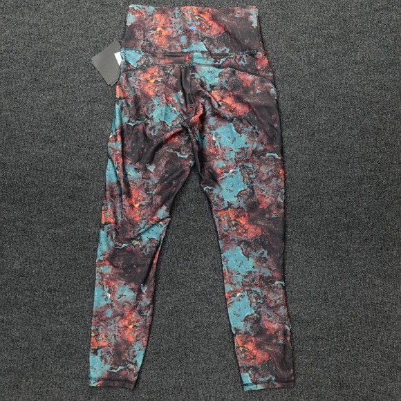 Cycle House Leggings Techno Lite Abstract Galaxy Women Size S Multicolor - Picture 3 of 8